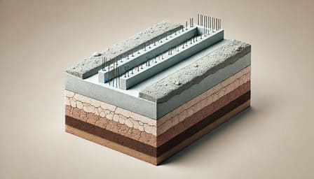 Заглубленная плита 8×10 м